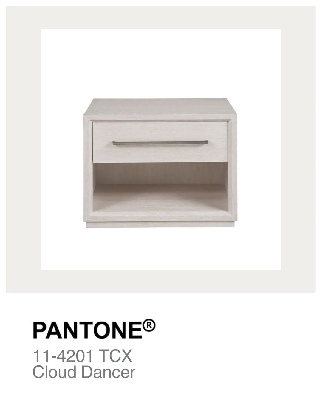 Meet Cloud Dancer Pantone s Colour of the Year 2026. Soft airy and beautifully understated. We can t wait…